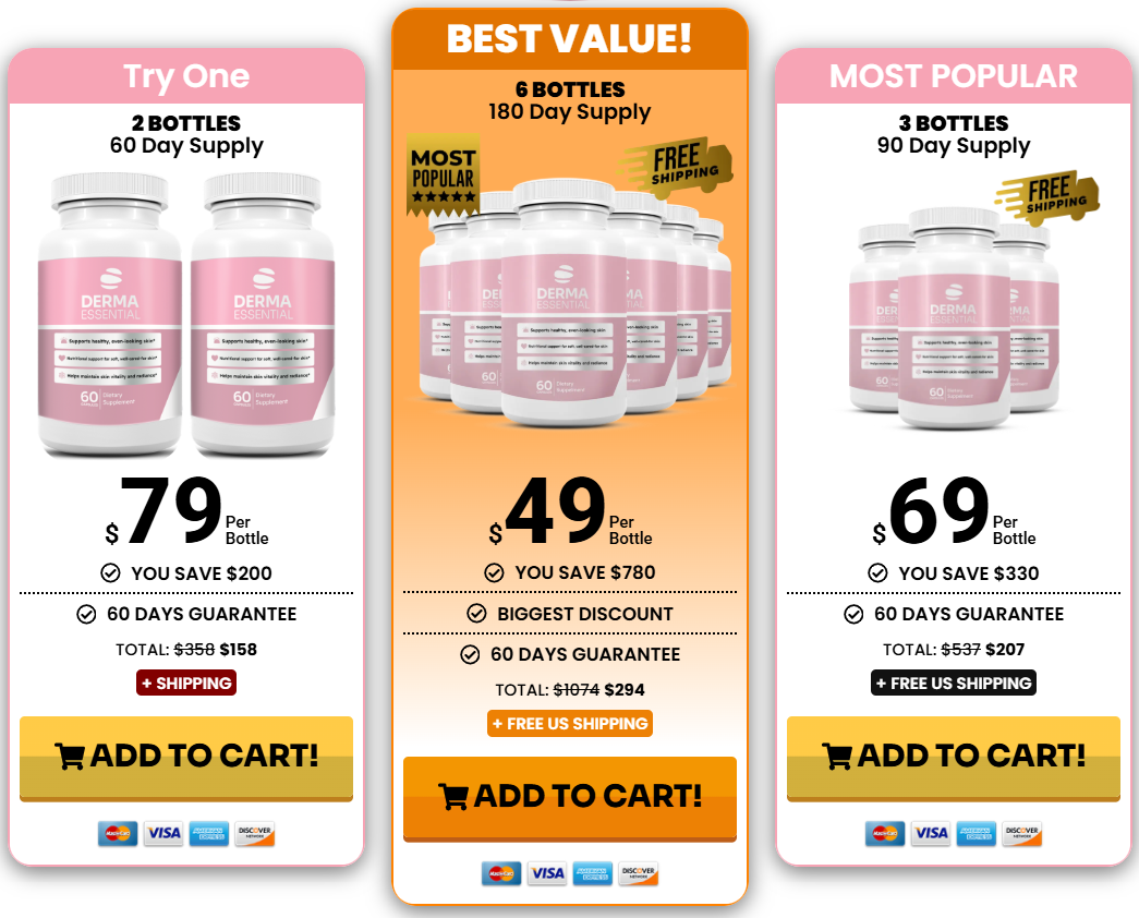 Derma Essential Supplement Price