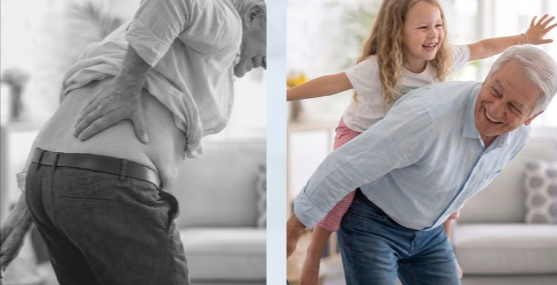 Kinzeno Joint Pain Massage Gel Before & After