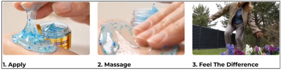 Kinzeno Joint Pain Massage Gel How to Use