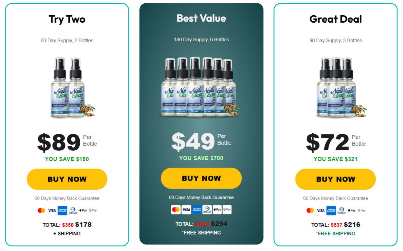 NailsCleanPro Pricing