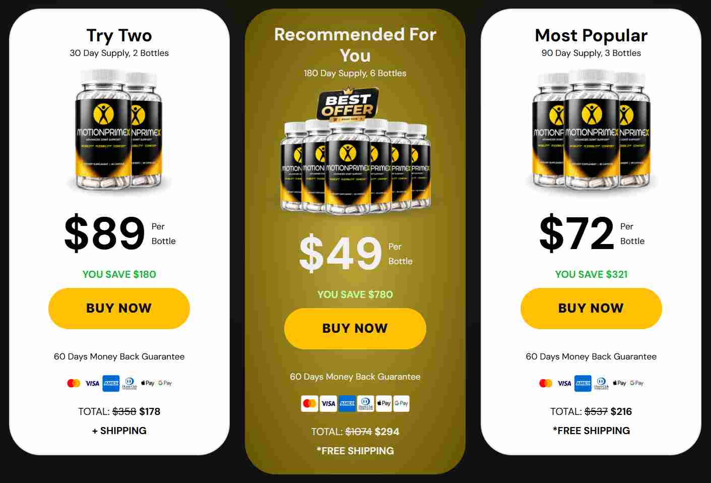 MotionPrimeX Pricing
