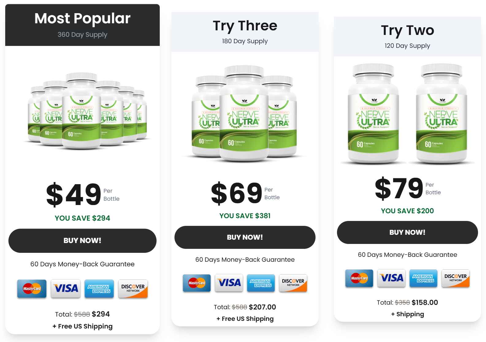 Nerve Zen Ultra Pricing