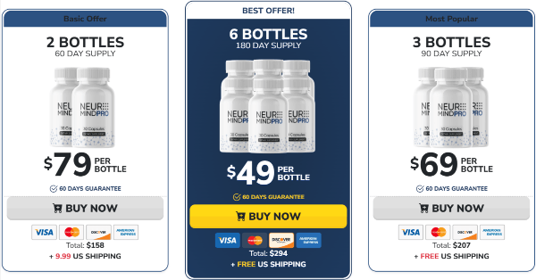 NeuroMind Pro Pricing