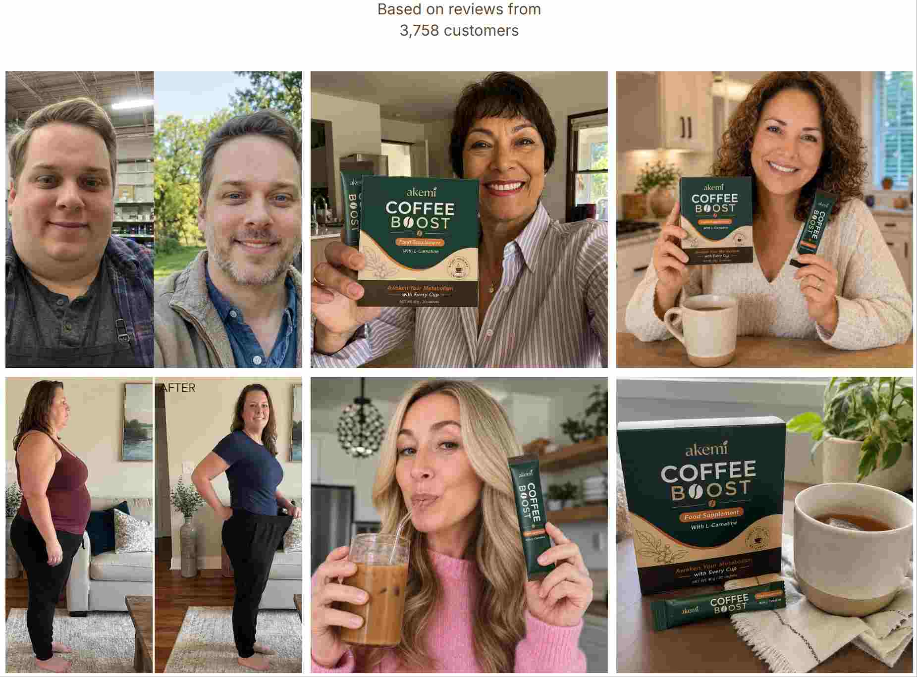 Akemi Coffee Boost Customers