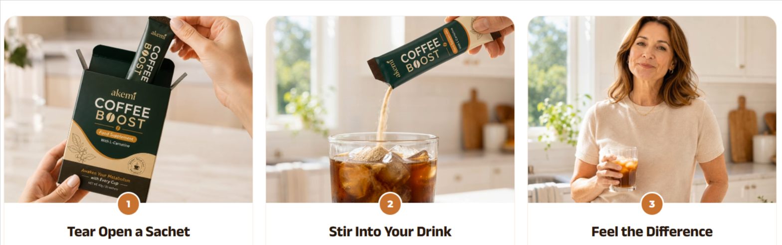 Akemi Coffee Boost How to use