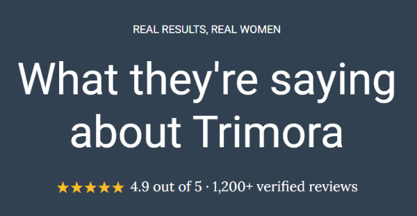 Trimora customer reviews