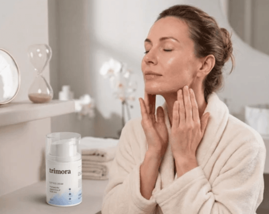 Trimora face and neck cream
