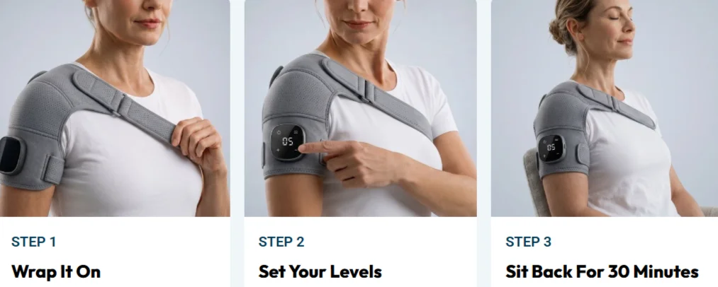 Kinessana Shoulder Massager How to Use